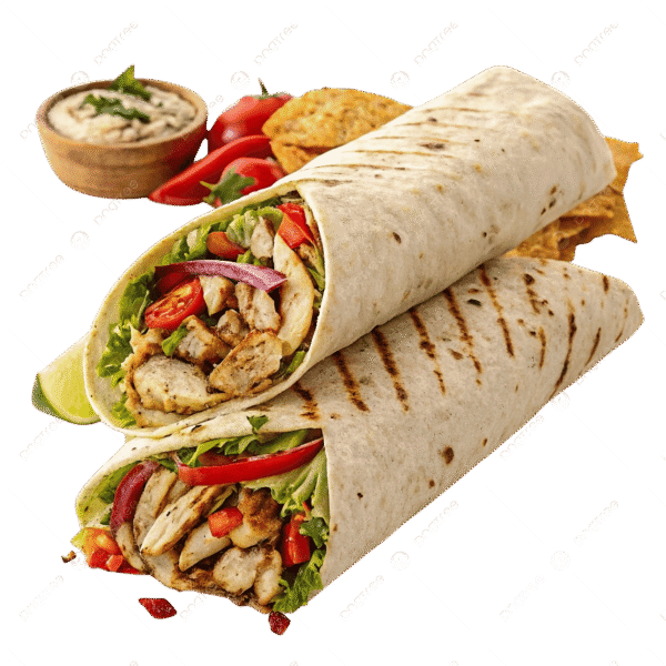 Cluckin' BBQ Burrito Wrap